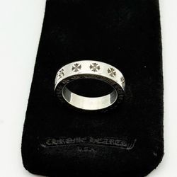 Brand New Сhrome Hearts Spacer  "Forever" 925 Sterling Silver Ring 2003 Year Gothic style Size 11