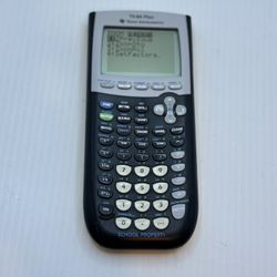 Texas Instruments TI-84 Plus Graphing Calculator Black Yellow Cover Need Replace