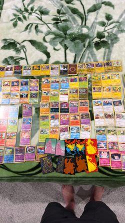 155+ Pokemon Cards & Sleeves