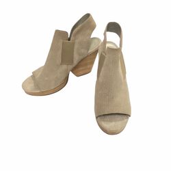 Eileen Fisher Plus Woven Leather Bootie Size 9