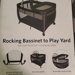 Rocking Bassinet To Play Yard