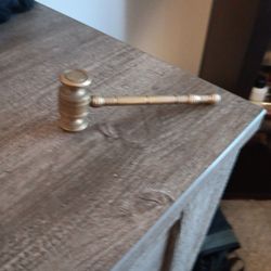 Brass gavel
