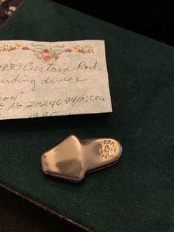 Arrow 1930 Curtain rod Guarding device