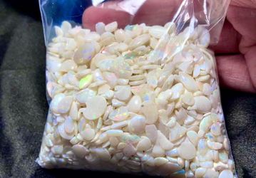 Chipped Natural Cabochon Opal pieces