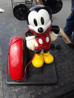 Original telephone mickey collectible