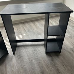 Black Desks (2 identical) 