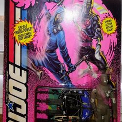 G.I. JOE SNAKE-EYES SHADOW NINJAS MINT ON CARD