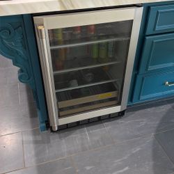 GE Monogram Beverage Fridge And Wine 