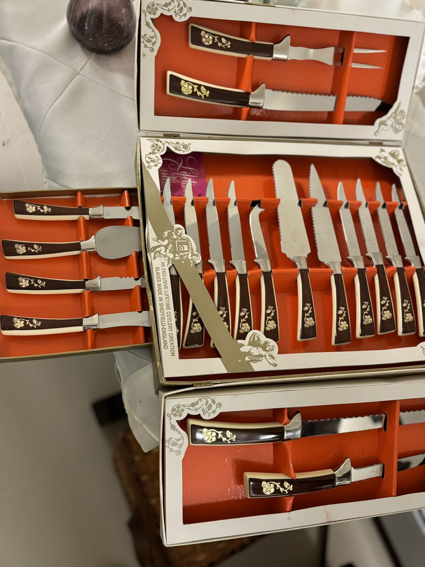 Prestige vintage 19 piece knife set
