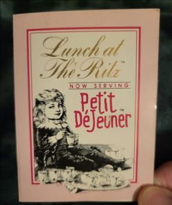 Vintage Lunch At The Ritz "Love One" Tennis Racquet and Tennis Ball Earrings