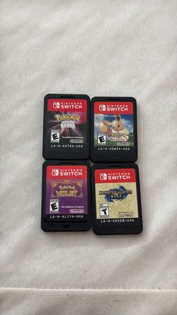 Switch games pokemon