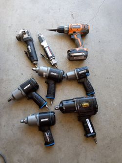 Mixed Power Tools – HART, RIDGID, Central Pneumatic