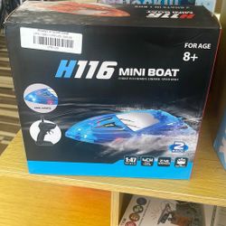 H116 Mini Boat With Remote Control Speed 