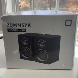 Brand New ZQMMSPK K40 Desktop Speakers – Powerful USB Computer Speakers with Clear Bass