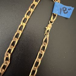 18” Chain Link Necklace 