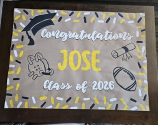 Handpainted Graduation Banners