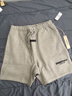 Essentials Dark oatmeal Shorts