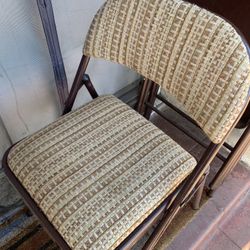 Vintage MECO Cloth/ Metal Folding Chair