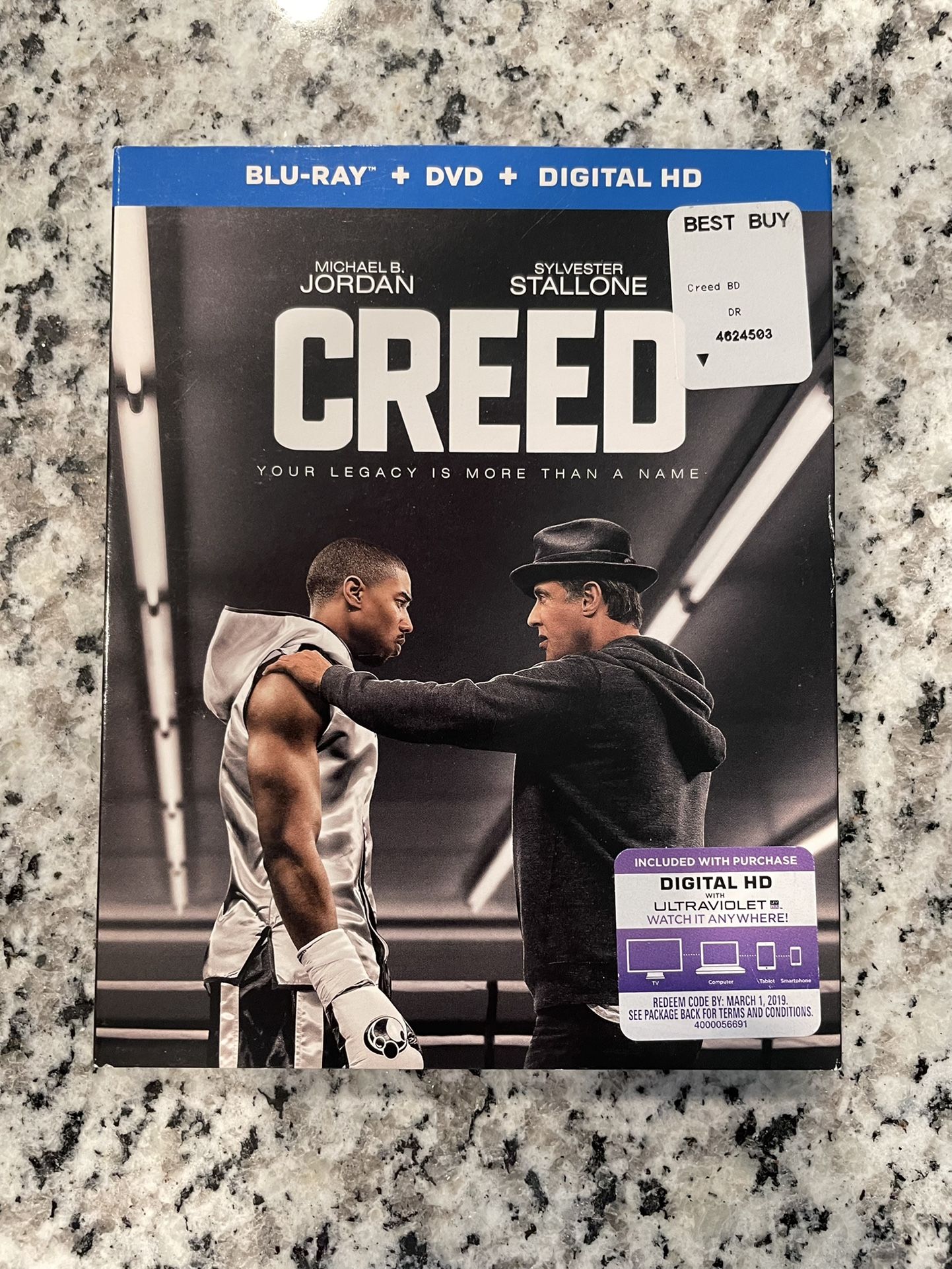 Creed Bluray/Dvd