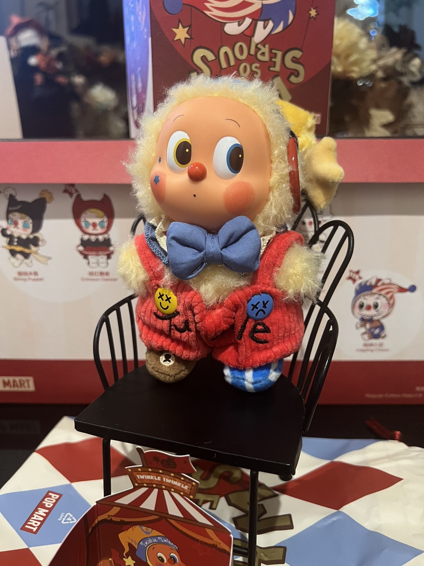 Popmart why so serious Rainbow Jelly Bean  Twinkle Twinkle hand 