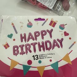 Birthday Candle Number 3 With Colorful Balloons For Arch 