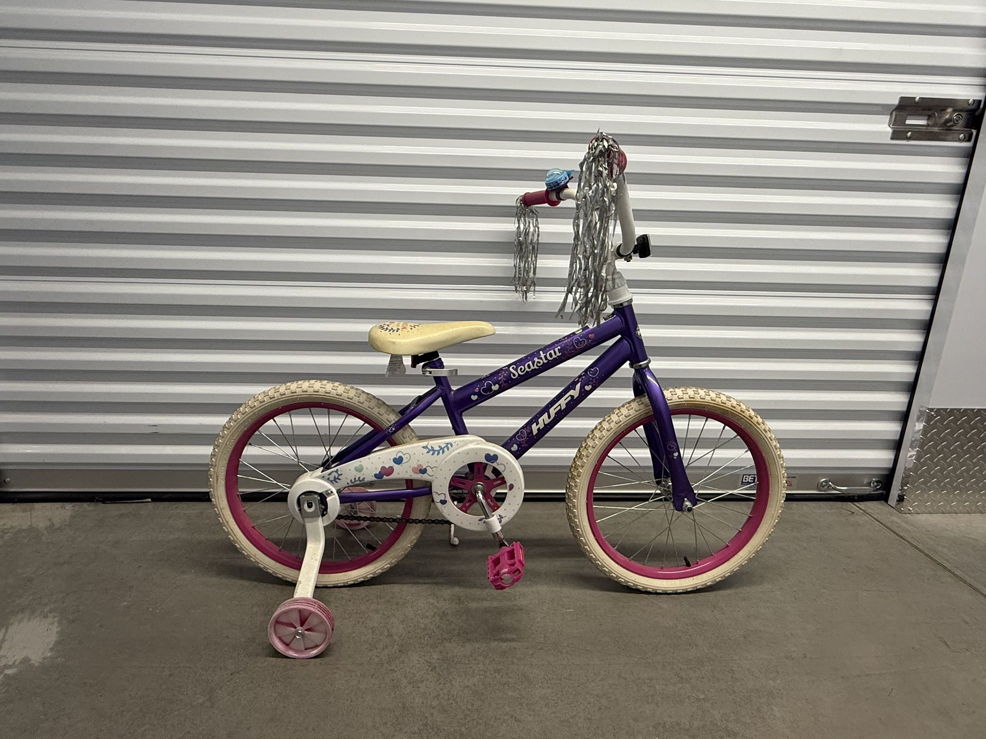 HUFFY Sea Star Bike 18” Wheels Bicycle (Good condition) PICK UP IN CORNELIUS