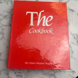 The Toledo Hospital Auxiliary Cookbook 1st Ed 1991 Red Binder 600+ Recipes