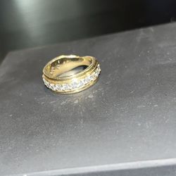 10kt Diamond Pinky Ring