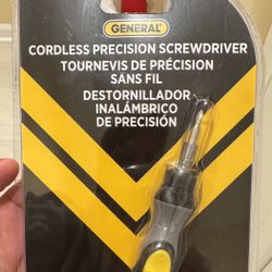 NEW CORDLESS PRECISION SCREWDRIVER 