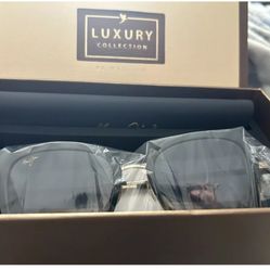 Maui Jim Violet Lake MJ GS843-02 Black/Gold Butterfly Polarized Sunglasses - NEW