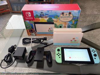 Nintendo Switch Animal Crossing Special Edition
