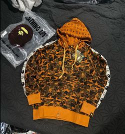 Mcm Bape Zip Up Hoodie