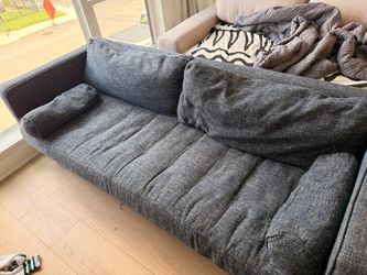 Article Sven 88" Tufted Sofa - Navy Blue