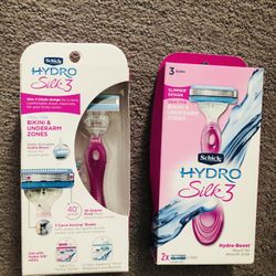Schick Hydro Silk 3 Women's Razor~ $5 each