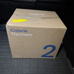 Coterie Diapers “Size 2” 6 Packs (186 Diapers total)