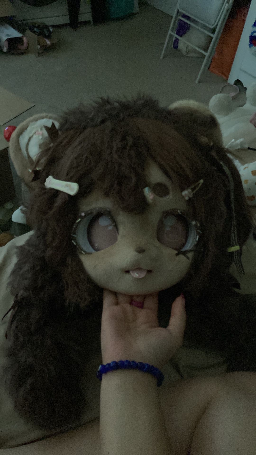 brown bear fursuit