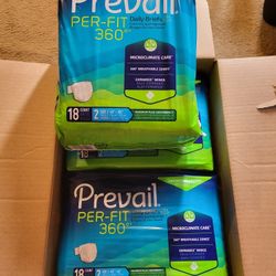 5x Pck Of Prevail Daily Brief $15!