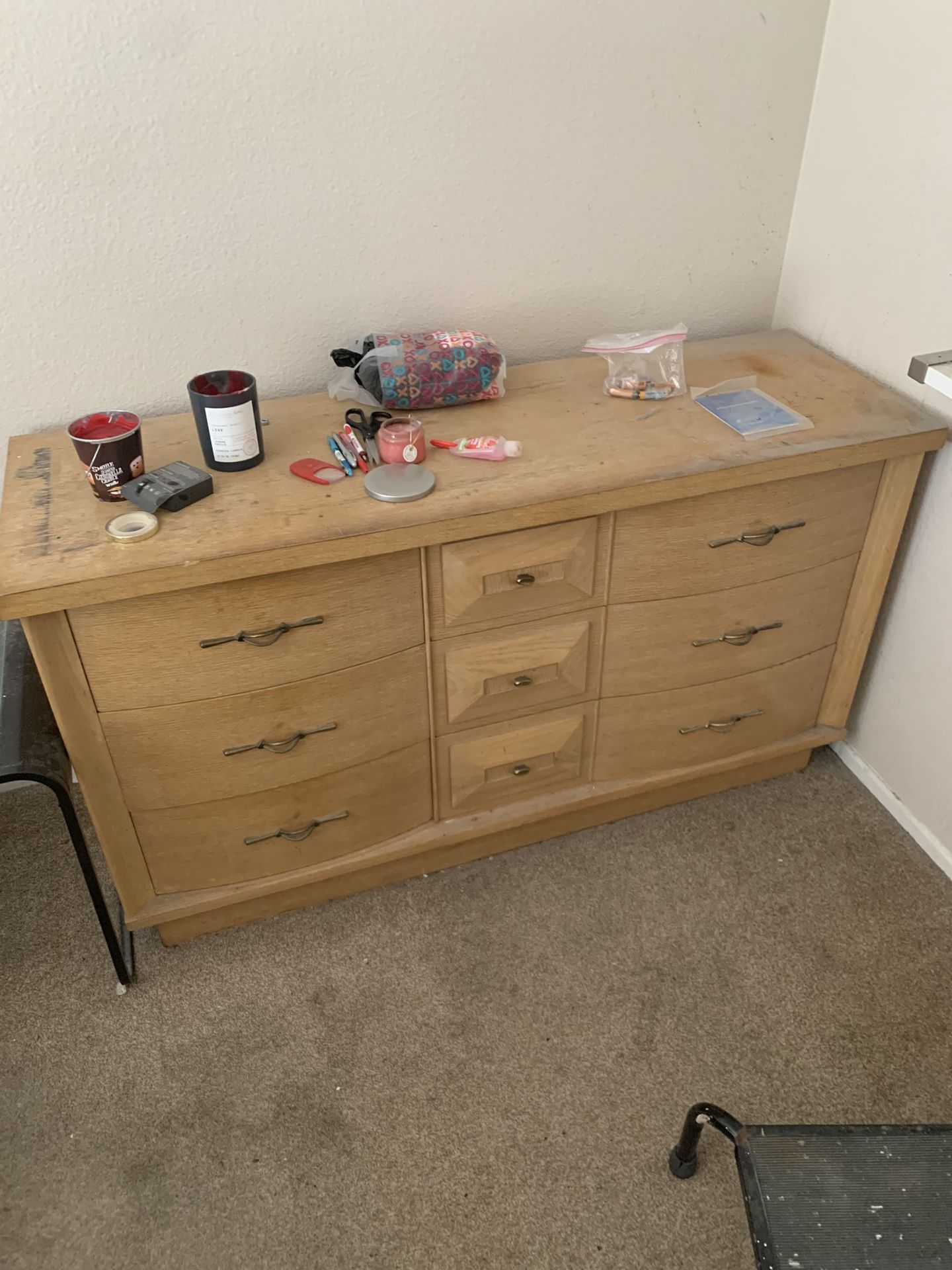 Sturdy Wood Dresser