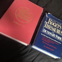 Websters Dictionary & Rogets Thesaurus 