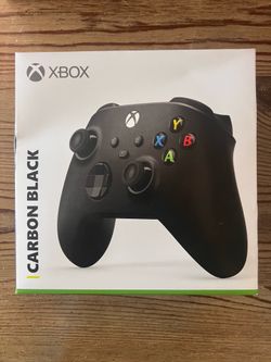 Xbox Carbon Black Controller New