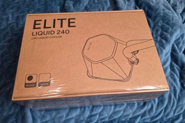 Brand new Elite Liquid 240 CPU Liquid Cooler – Black