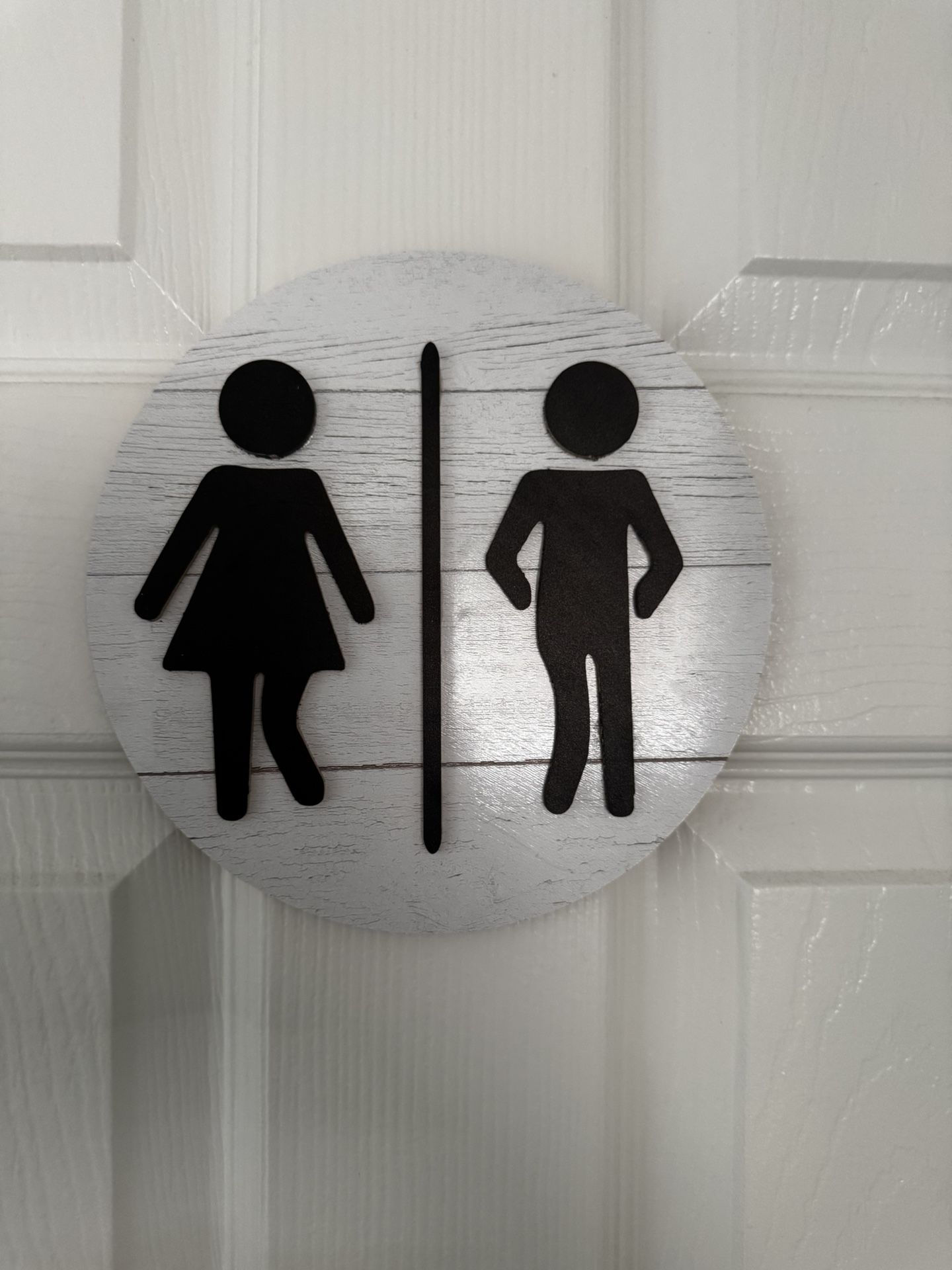 Unisex Bathroom Sign