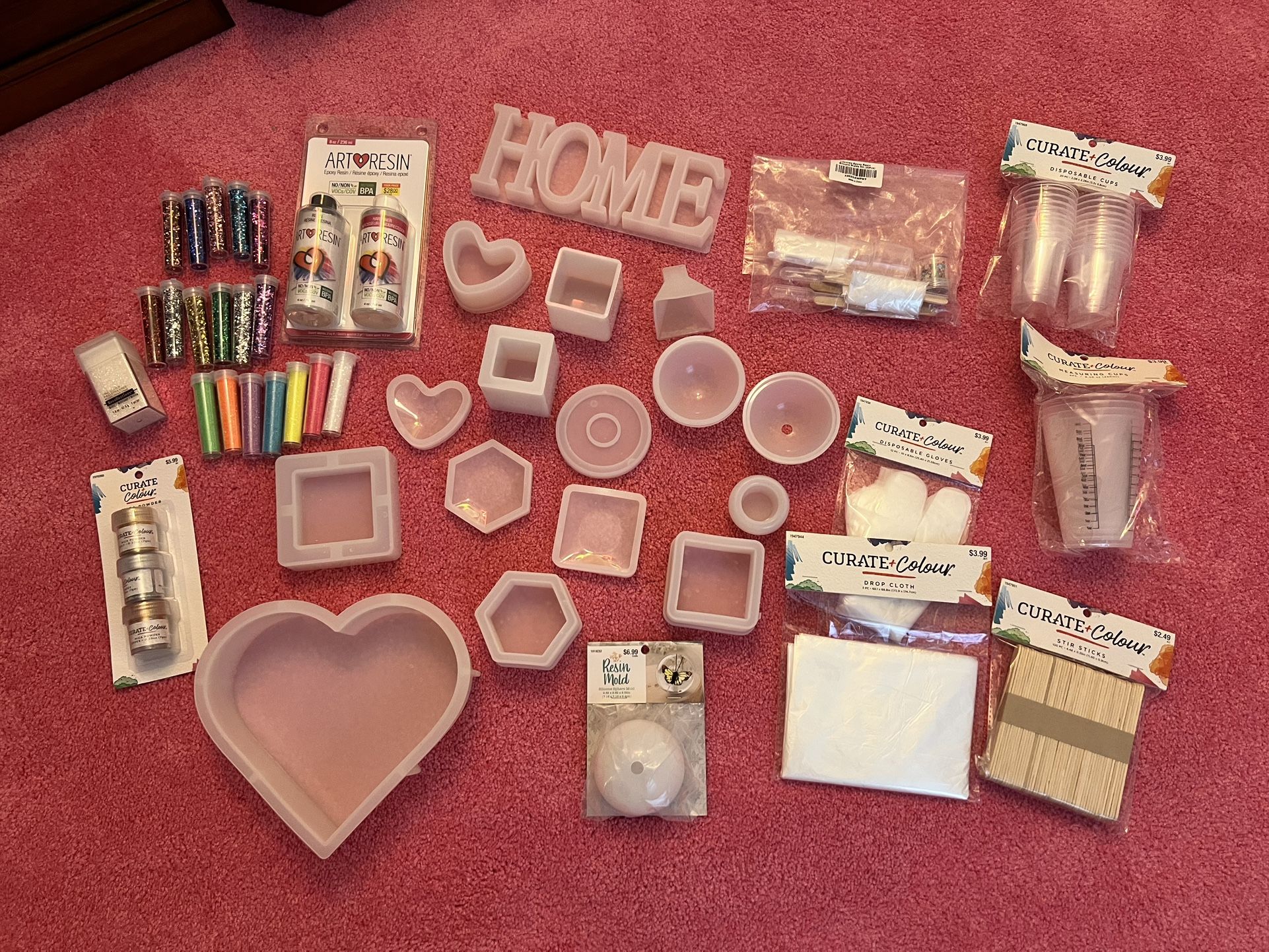 Resin, Molds and Accessories