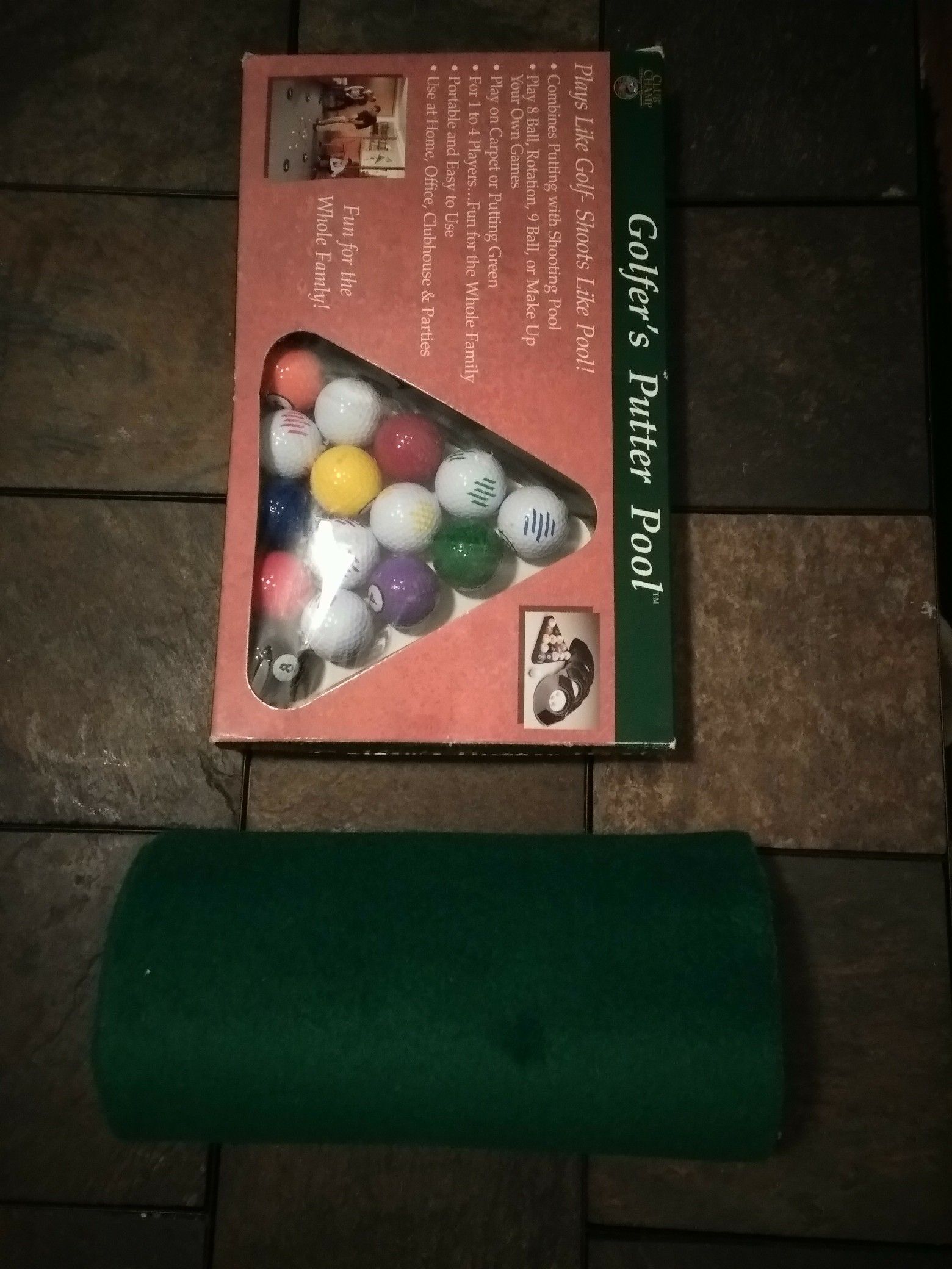Golfer's Putter Pool Game
