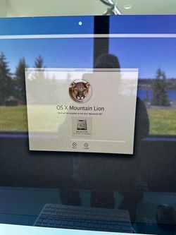 Used iMac 27 inch late 2012 model in excellent condition