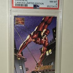 1995 MARVEL MASTERPCS. DAREDEVIL
CANVAS LIMITED EDITION