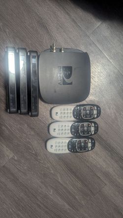 DirecTV Receiver with Remotes and Accessories