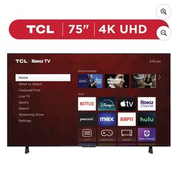 Huge 75-inch 4K Ultra HD TV - Brand New