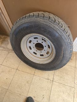 F250 Spare Rim And Tire