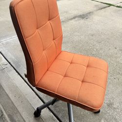 Orange Office Chair 